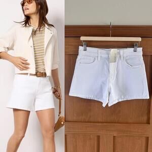 NWT Kut From The Cloth High Rise Jane Denim Jean Shorts White Women’s size 2
